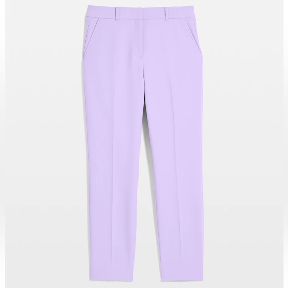 NWT White House Black Market Elle Slim Ankle Luxe Double Weave Pants 8 - Picture 5 of 9